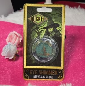 Wicked Elphaba Emerald Green Eye Shimmer Powder Universal Studios Movie Makeup
